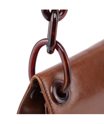 1996 Brown Madras Swing Shoulder Bag en ligne