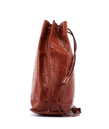 Brown Calfskin Sling Bag en ligne des produits 