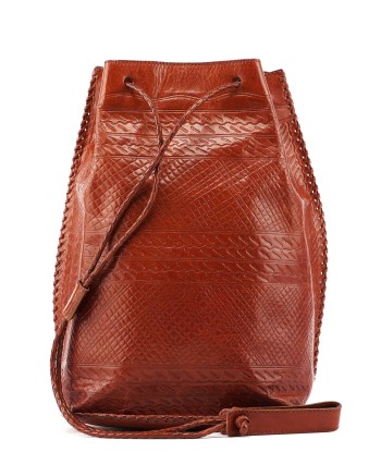 Brown Calfskin Sling Bag en ligne des produits 