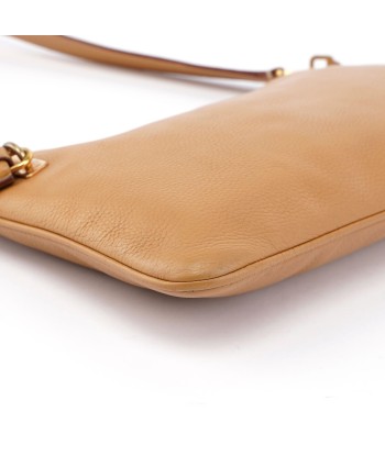 Beige Leather Shoulder Bag sélection de produits