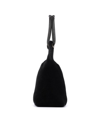 Black Suede Shoulder Bag shop