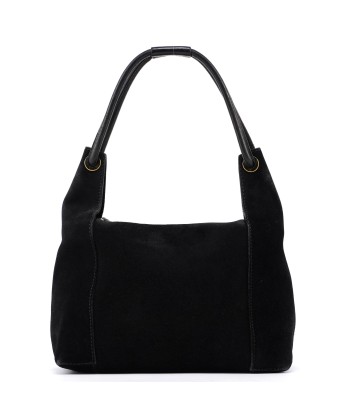 Black Suede Shoulder Bag shop