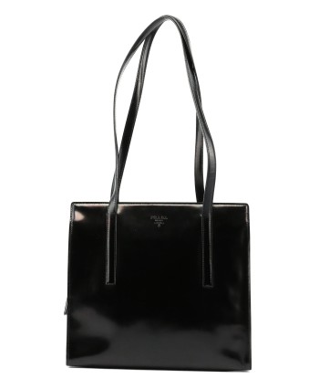 Black Spazzolato Tote solde