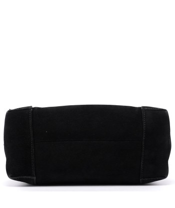 Black Suede Shoulder Bag shop