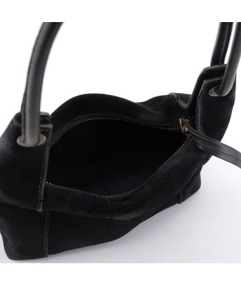 Black Suede Shoulder Bag shop