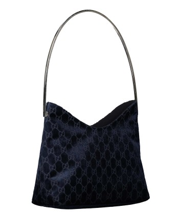 Fall 1997 Velvet Navy Monogram Bag 50% de réduction en Octobre 2024