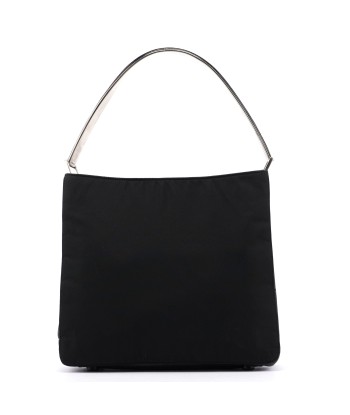 Black Tessuto Metallo Shoulder Bag meilleur choix