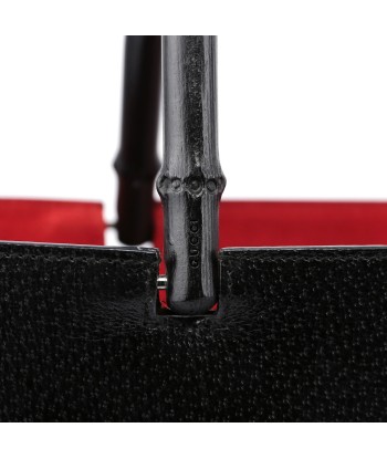 Black Red Bamboo Tote en ligne