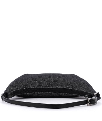 Anthracite Denim GG Shoulder Bag pour bénéficier 