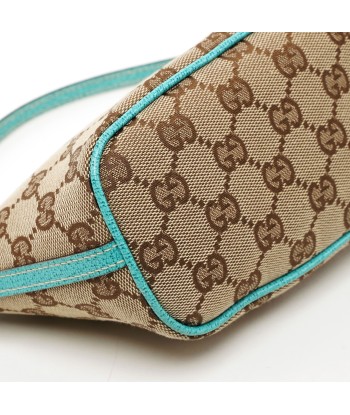 GG Monogram Turquoise Boat Pochette le des métaux précieux