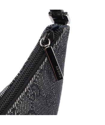 Anthracite Denim GG Shoulder Bag pour bénéficier 