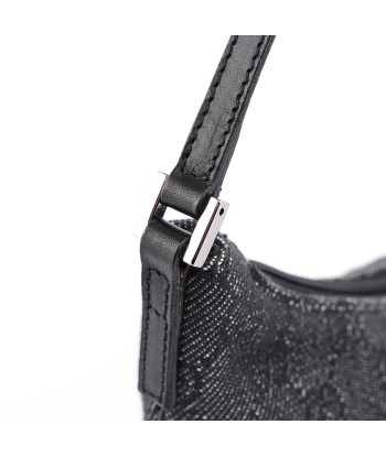 Anthracite Denim GG Shoulder Bag pour bénéficier 