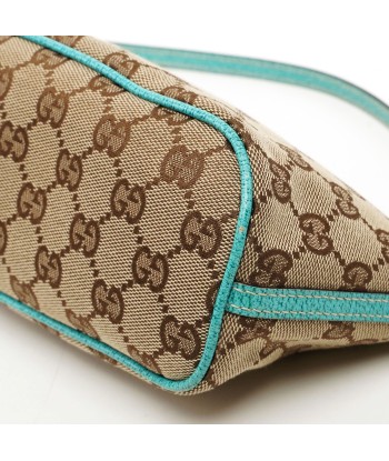 GG Monogram Turquoise Boat Pochette le des métaux précieux