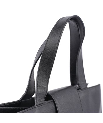 Black Square G Leather Small Tote pas cheres