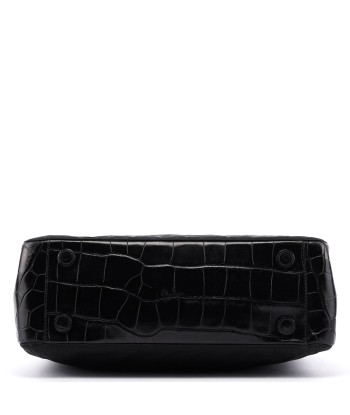 Black Tessuto Metallo Shoulder Bag Pour