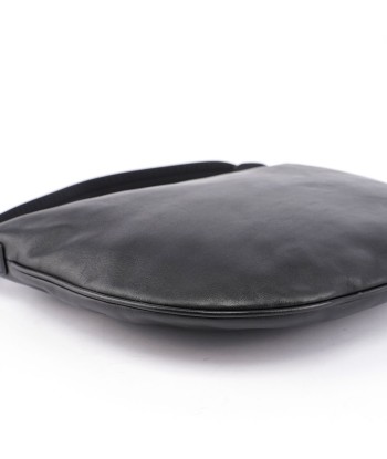 Black Leather Hobo Shoulder Bag plus qu'un jeu 