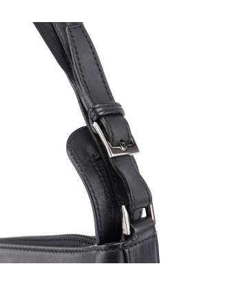 Black Leather Hobo Shoulder Bag plus qu'un jeu 