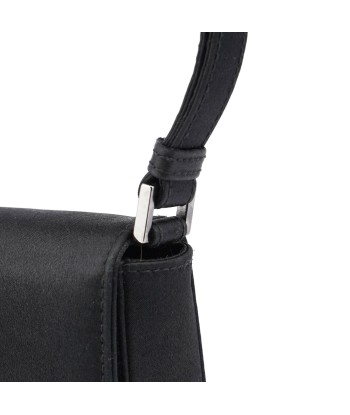 Black Satin Shoulder Bag Vous souhaitez 