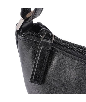 Black Leather Hobo Shoulder Bag plus qu'un jeu 