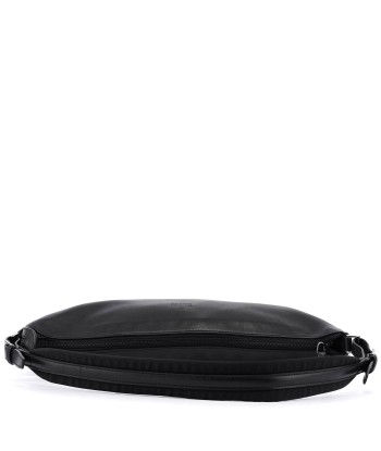 Black Leather Hobo Shoulder Bag plus qu'un jeu 