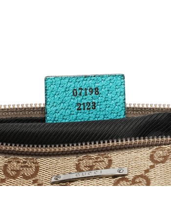 GG Monogram Turquoise Boat Pochette le des métaux précieux