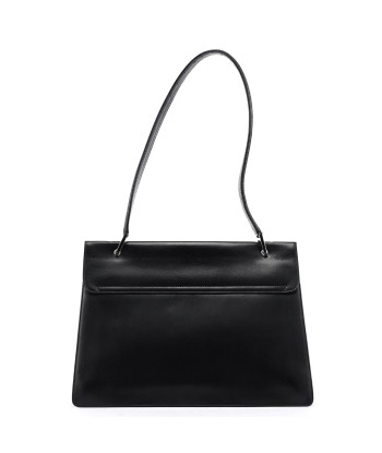 Black Leather Square G Shoulder Bag sur le site 