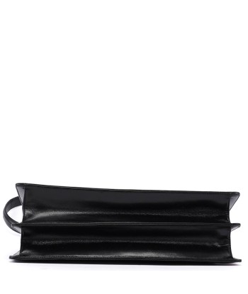 Black Leather Square G Shoulder Bag sur le site 