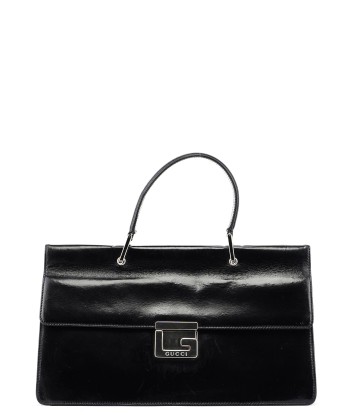 Black Leather Square G Bag 2024