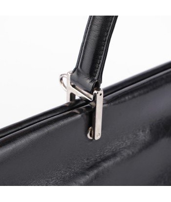 Black Leather Square G Bag 2024