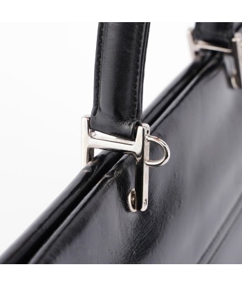 Black Leather Square G Bag 2024