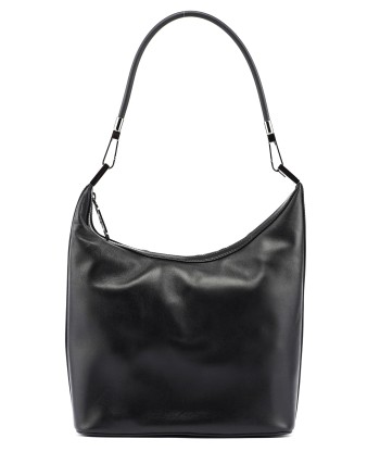 Black Leather Shoulder Bag ou a consommer sur place