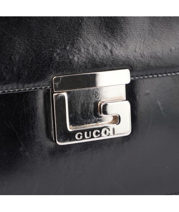 Black Leather Square G Bag 2024