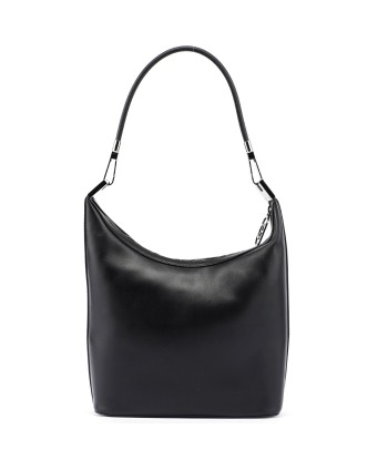 Black Leather Shoulder Bag ou a consommer sur place