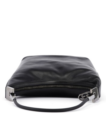 Black Leather Shoulder Bag ou a consommer sur place