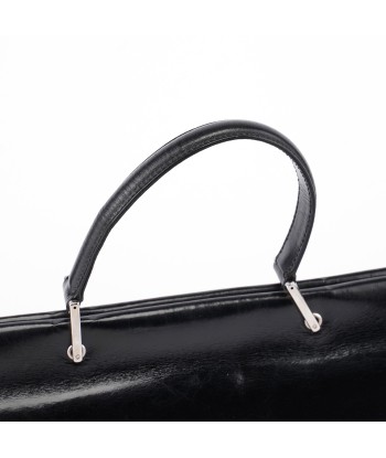 Black Leather Square G Bag 2024