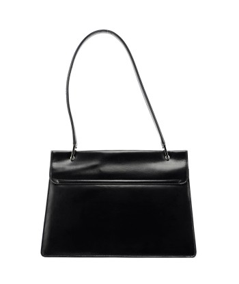 Black Leather Square G Bag 2 - 3 jours ouvrés.