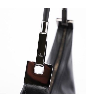 Black Leather Shoulder Bag ou a consommer sur place