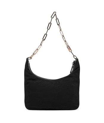 Black Canvas Chain Bag Voir les baskets