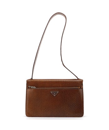 Brown Lama Buckle Shoulder Bag Venez découvrir notre 