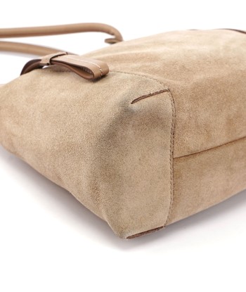 Beige Suede Shoulder Bag online