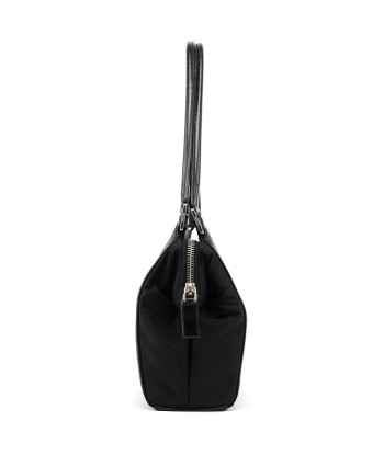 Black Tessuto Chic Shoulder Bag de l' environnement