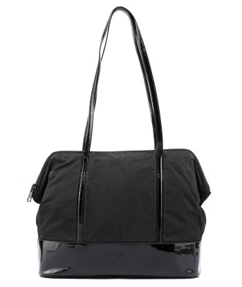 Black Tessuto Spazzolato Tote Bag Comparez et commandez 