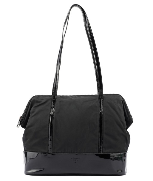 Black Tessuto Spazzolato Tote Bag Comparez et commandez 