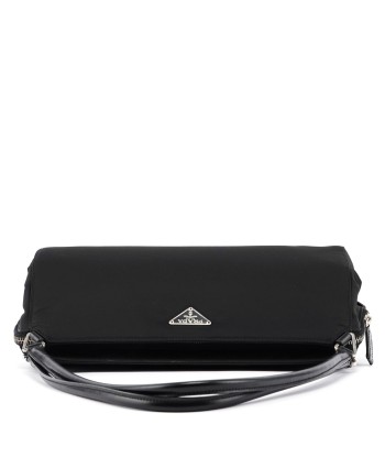 Black Tessuto Chic Shoulder Bag de l' environnement