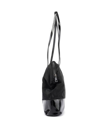 Black Tessuto Spazzolato Tote Bag Comparez et commandez 