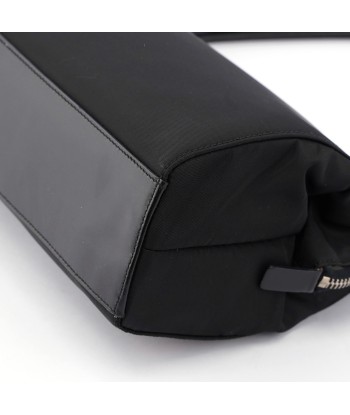 Black Tessuto Chic Shoulder Bag de l' environnement