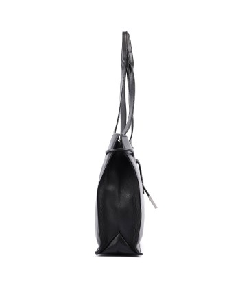 Black Calfskin Drawstring Tote Bag Venez découvrir notre 