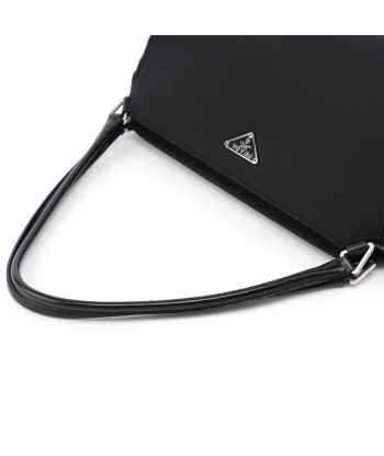 Black Tessuto Chic Shoulder Bag de l' environnement