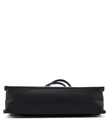 Black Calfskin Drawstring Tote Bag Venez découvrir notre 