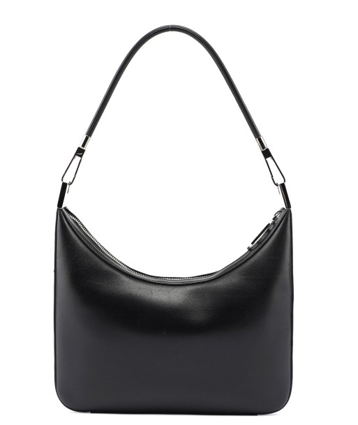 Black Leather Hobo Shoulder Bag 50% de réduction en Octobre 2024